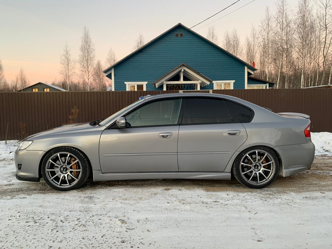 18. Новогодняя! — Subaru Legacy (BL/BP), 2 л, 2007 года | колёсные диски |  DRIVE2