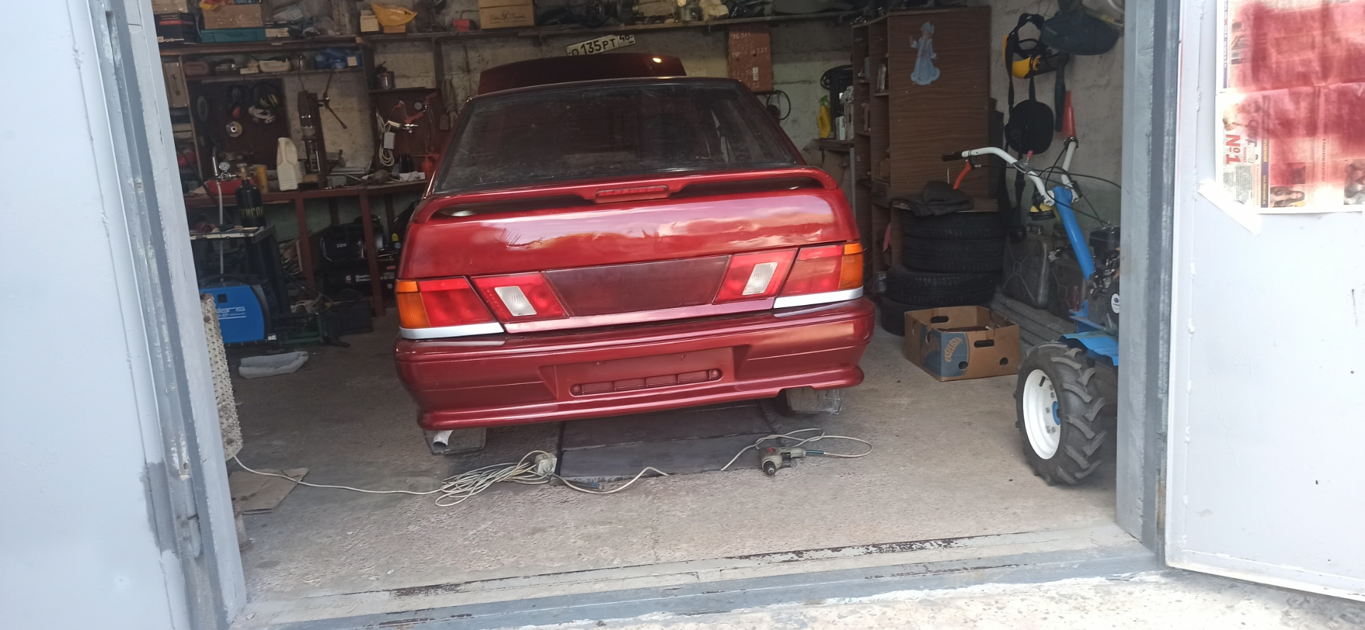 Электро багажник — Lada 2115, 1,5 л, 2002 года | своими руками | DRIVE2