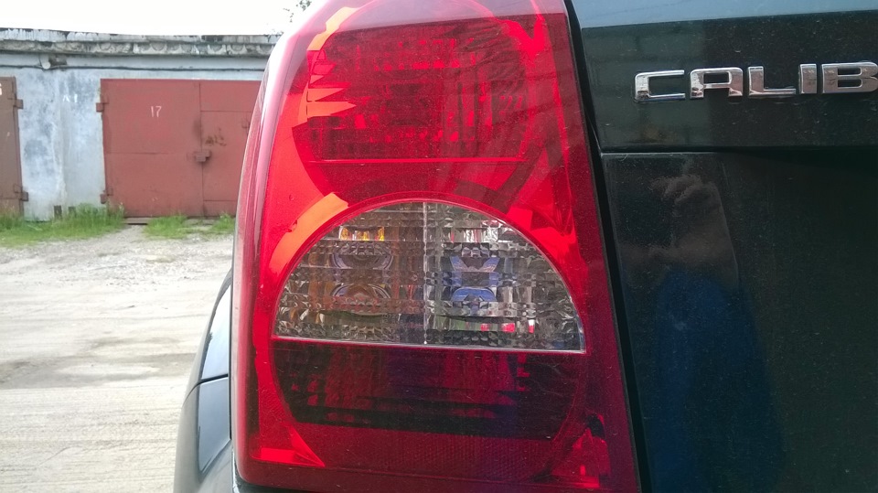 #39. Итоги герметизации заднего фонаря. — Dodge Caliber, 1,8 л, 2008 ...
