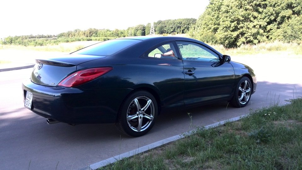 Раскатка дисков — Toyota Camry Solara (II), 2,4 л, 2004 года | колёсные ...