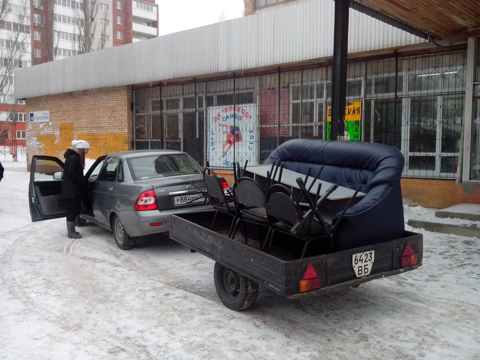 Фаркоп — Lada Приора седан, 1,6 л, 2011 года | просто так | DRIVE2