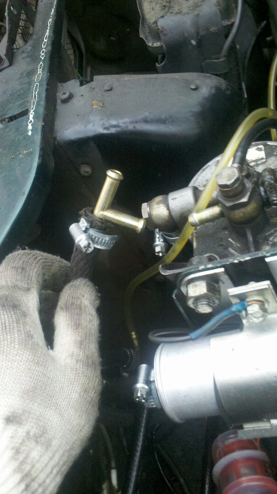 Замена ТННД Андория на электронасос от газ 560 часть 2 — УАЗ 315195 ...