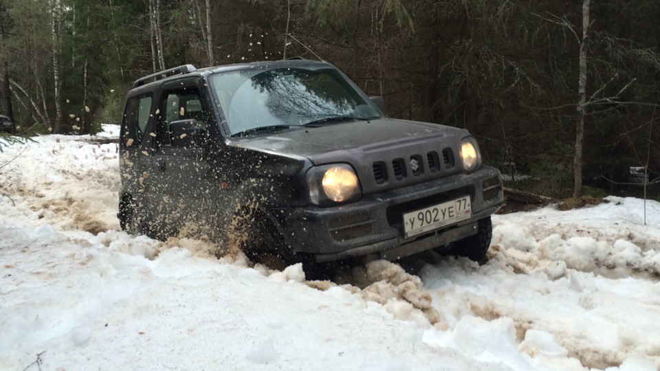 Стас SтanBro просто летал ) — Suzuki Jimny (1G)
