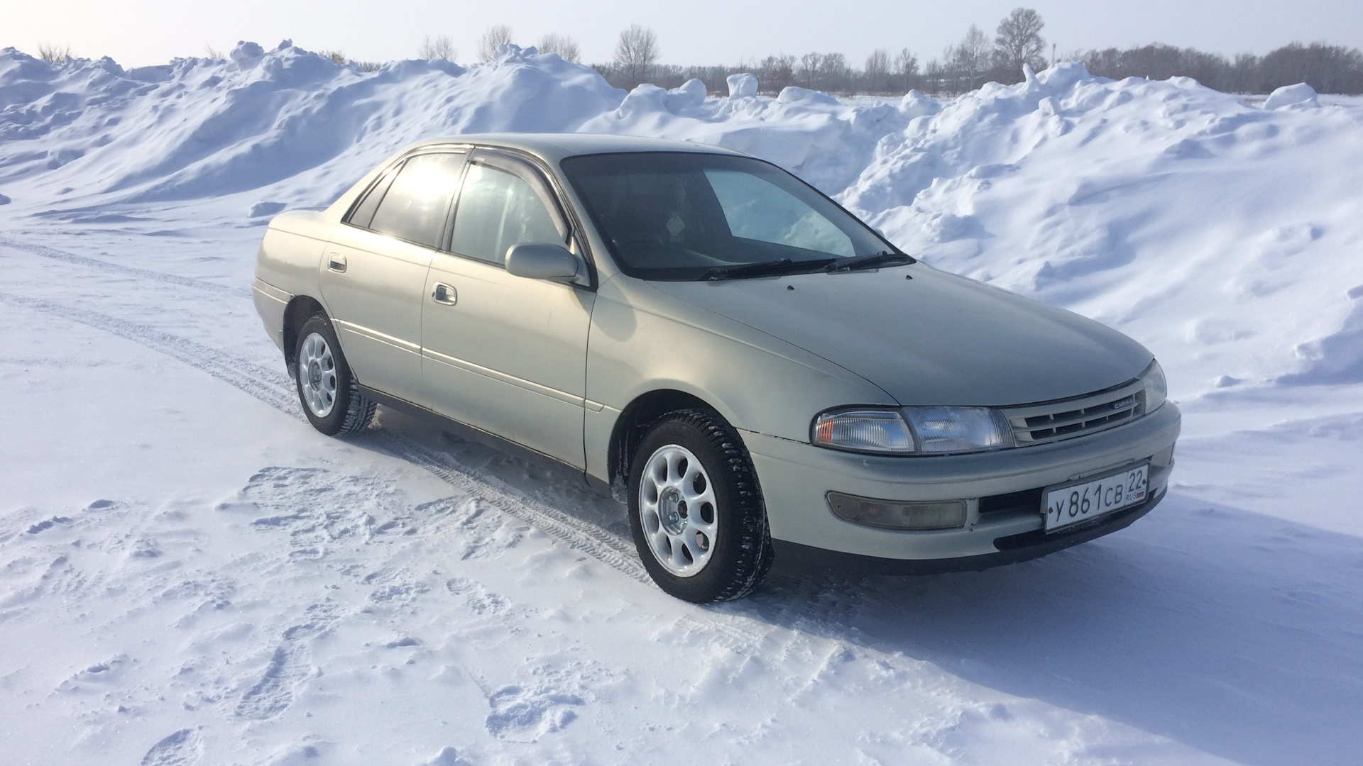 Toyota Carina (6G) 1.8 бензиновый 1993 | First на DRIVE2