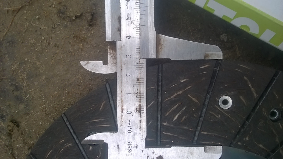 Ширина накладки. Новый диск. — ТагАЗ Tager 3D