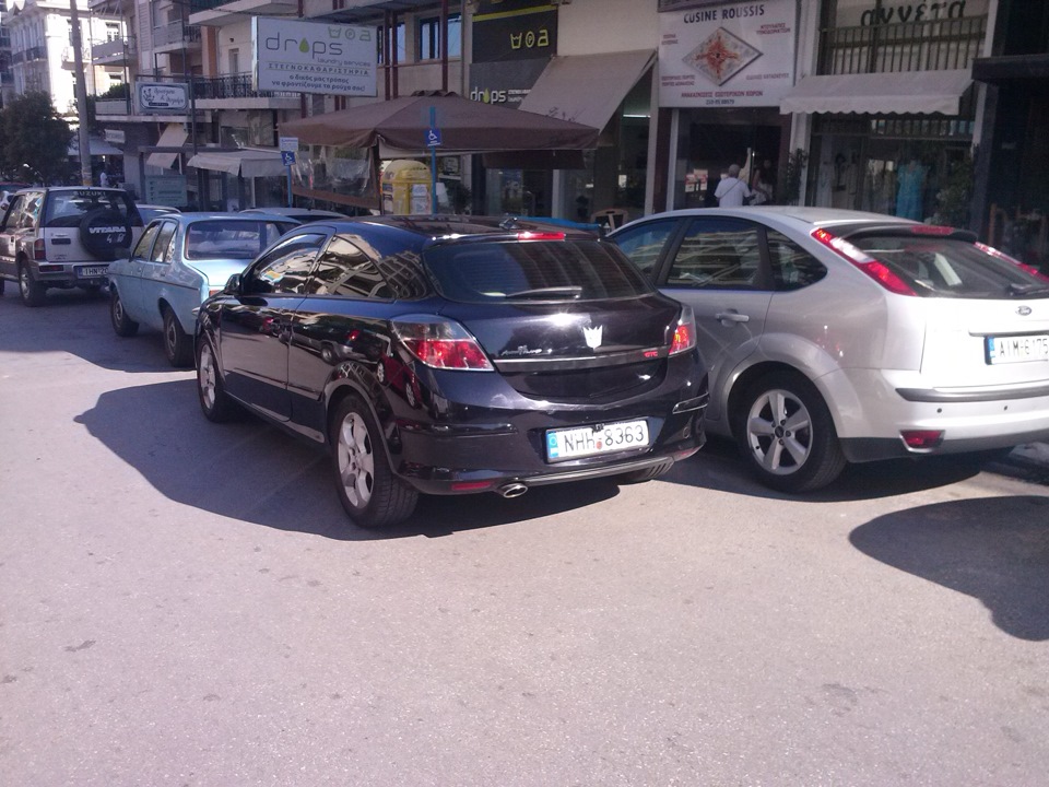 Саблю в черный GTC в красный. — Opel Astra H, 1,6 л, 2006 года ...