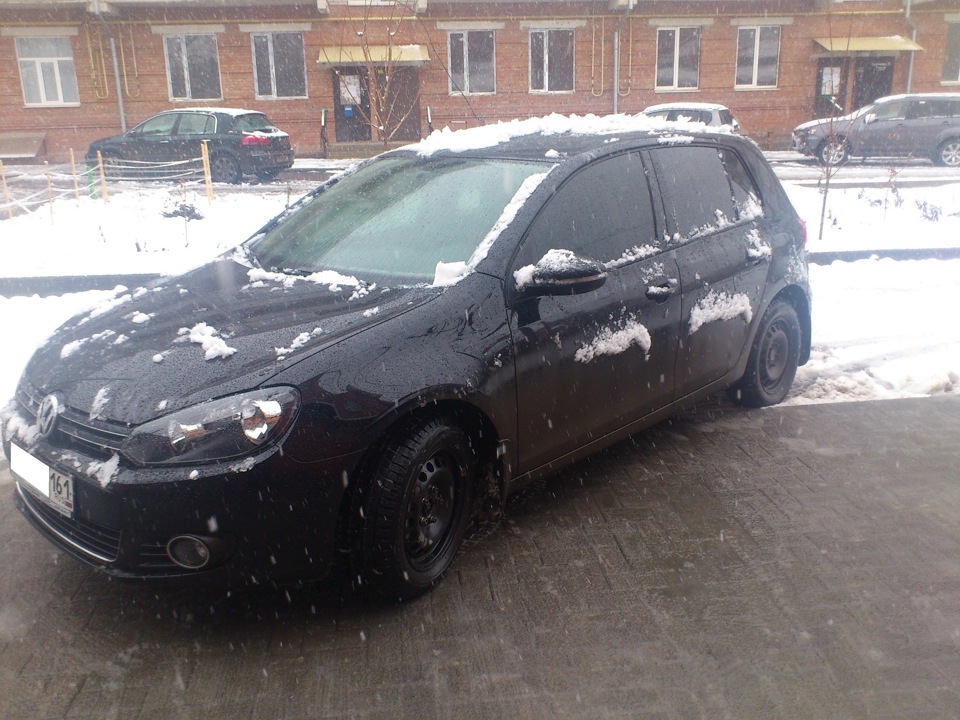 Тонировка Lumar 15 + атермалка на лоб — Volkswagen Golf Mk6, 1,4 л ...