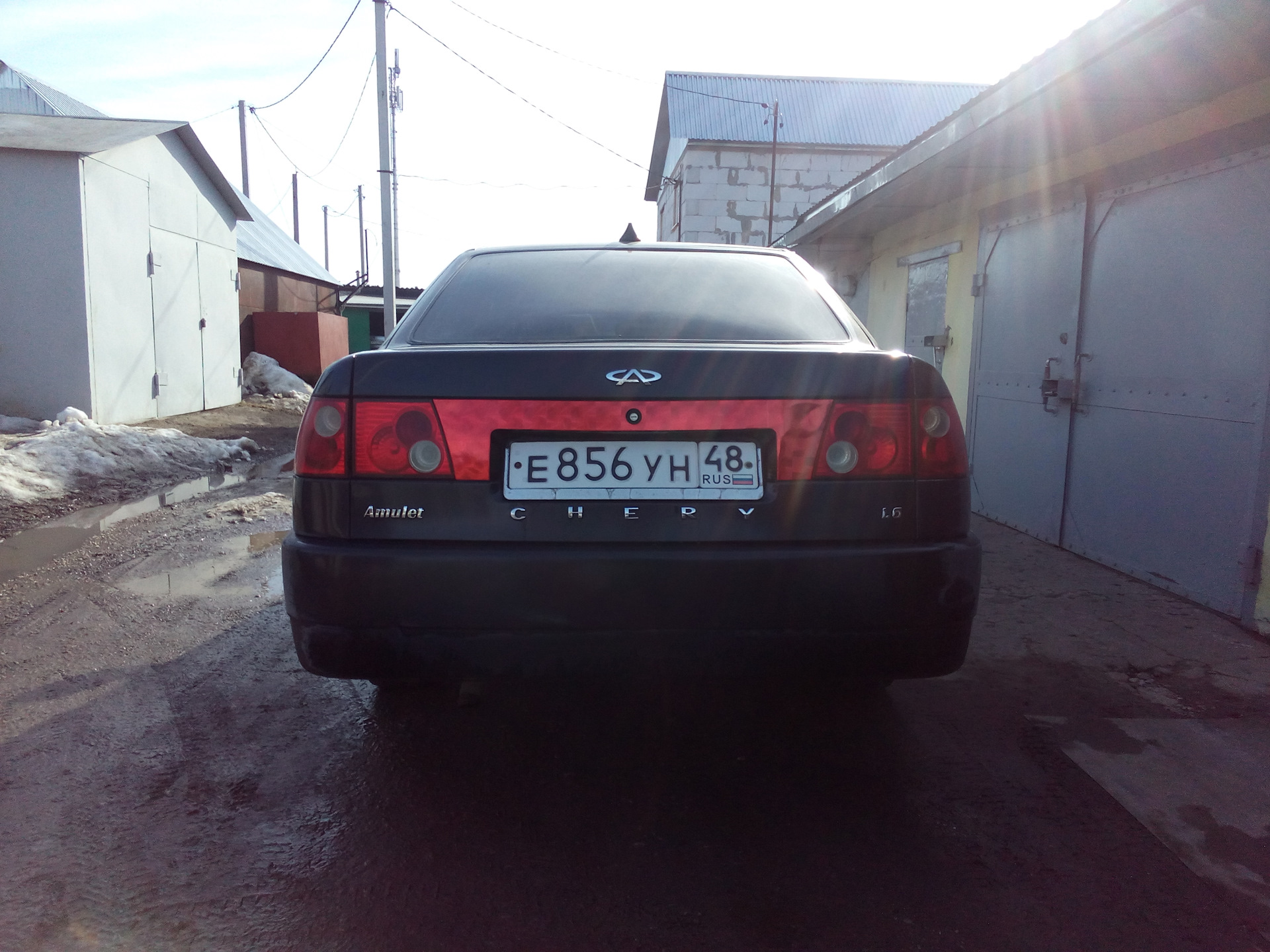 Монофара, (монобровь) — Chery Amulet, 1,6 л, 2007 года | просто так ...