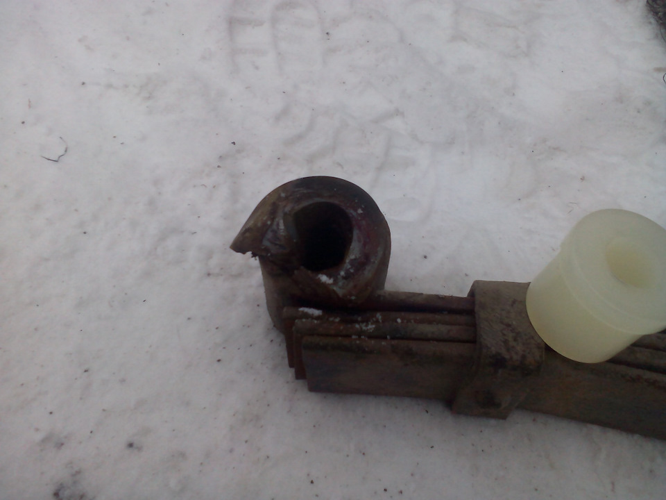 Самостоятельная запрессовка сайлентблоков в рессоры. — УАЗ Patriot, 2,7 ...