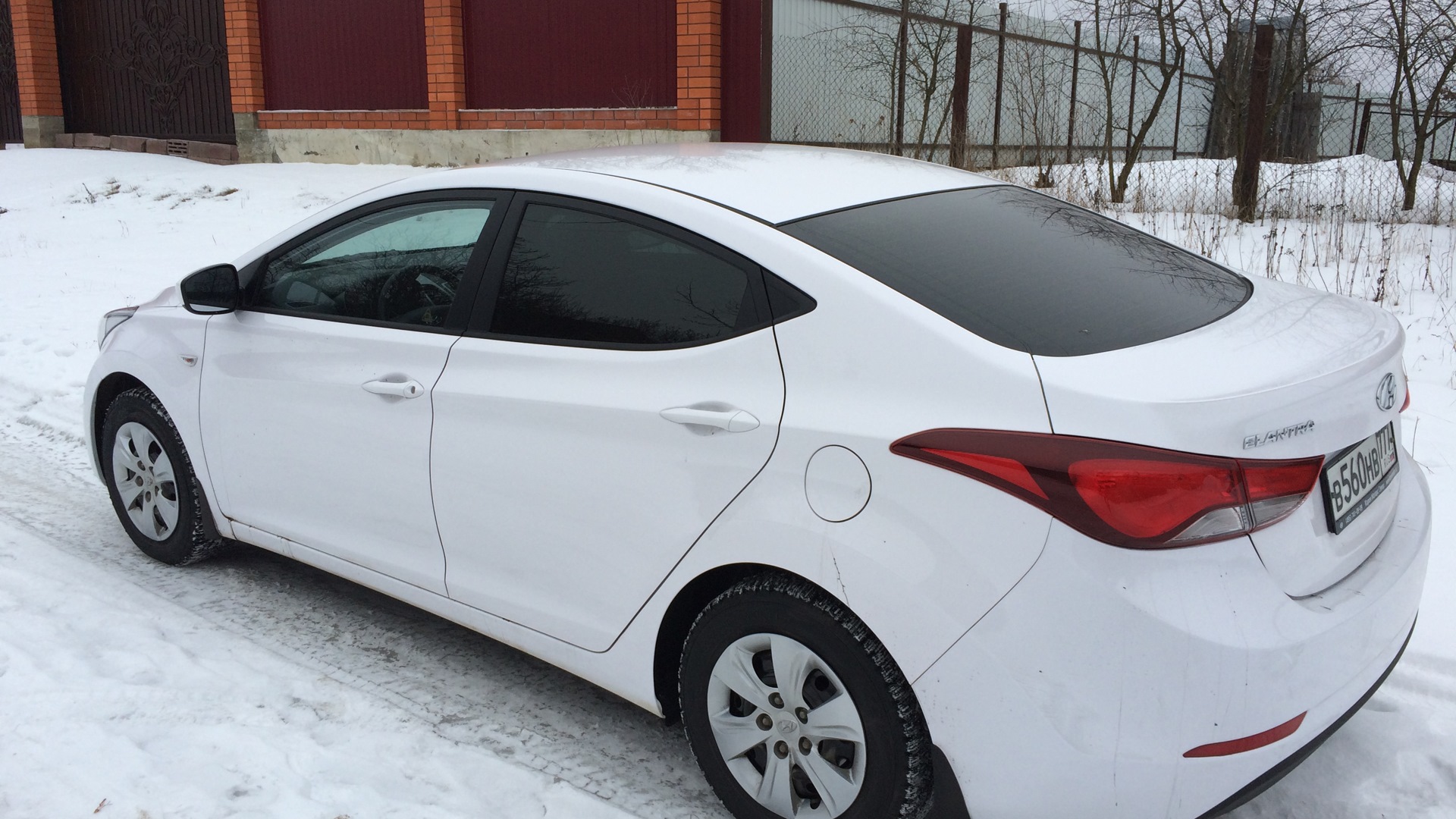 Hyundai Elantra (5G) 1.6 бензиновый 2014 | Oxy...aya zadnitsa на DRIVE2