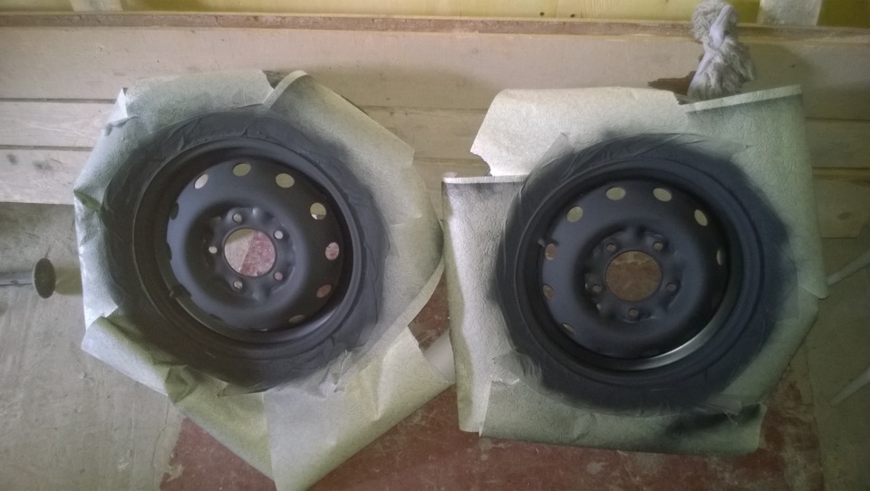 215/65 R16 на штатный стальной диск — DRIVE2