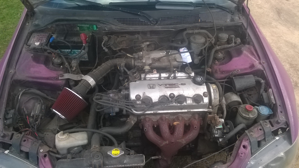 Оказывается он красный, чистка фильтра нулевого сопротивления — Honda ...