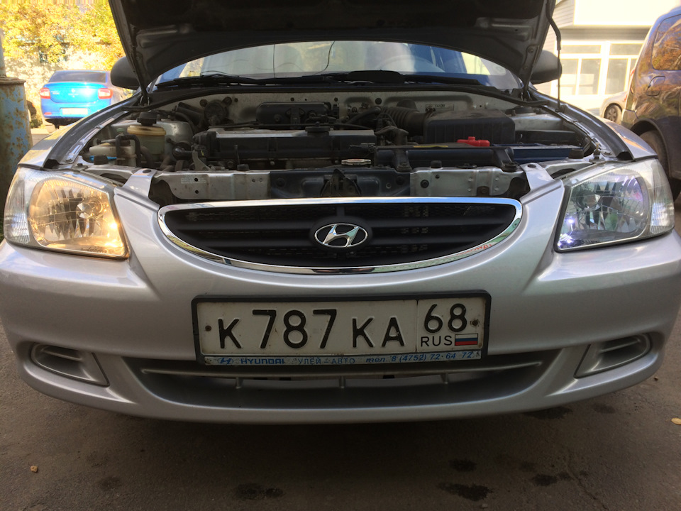 Фото в бортжурнале Hyundai Accent (2G)