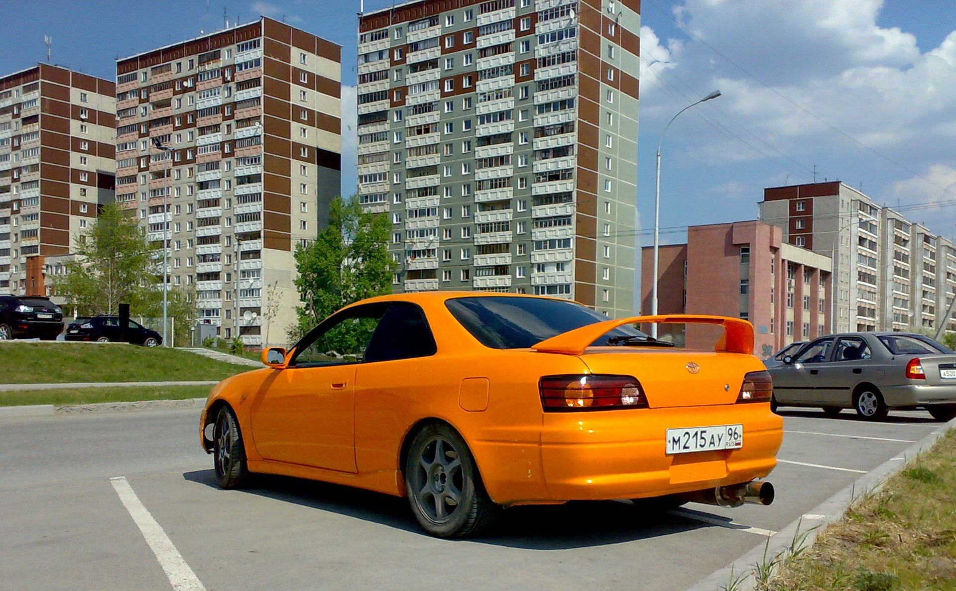 Сегодня было +29 =) — Toyota Corolla Levin (AE110/111), 1,6 л, 1997 ...