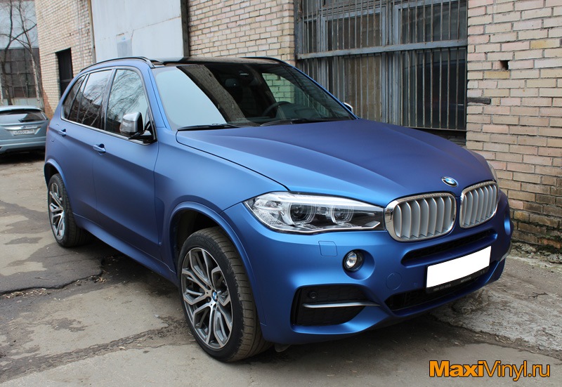 BMW x3 f25 в матовой пленке