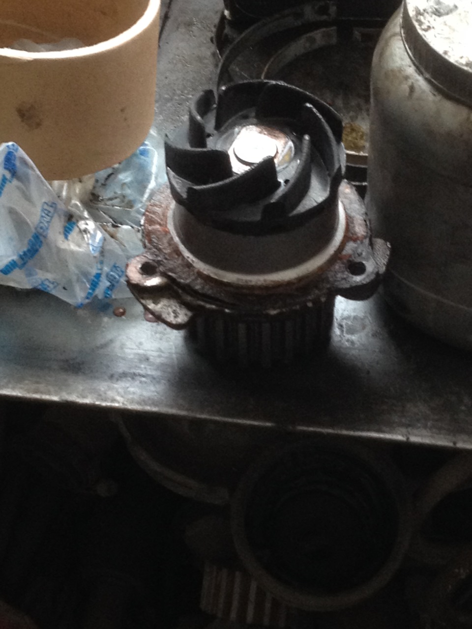 Помпа приказала долго жить — Lada 2114, 1,6 л, 2009 года | визит на ...