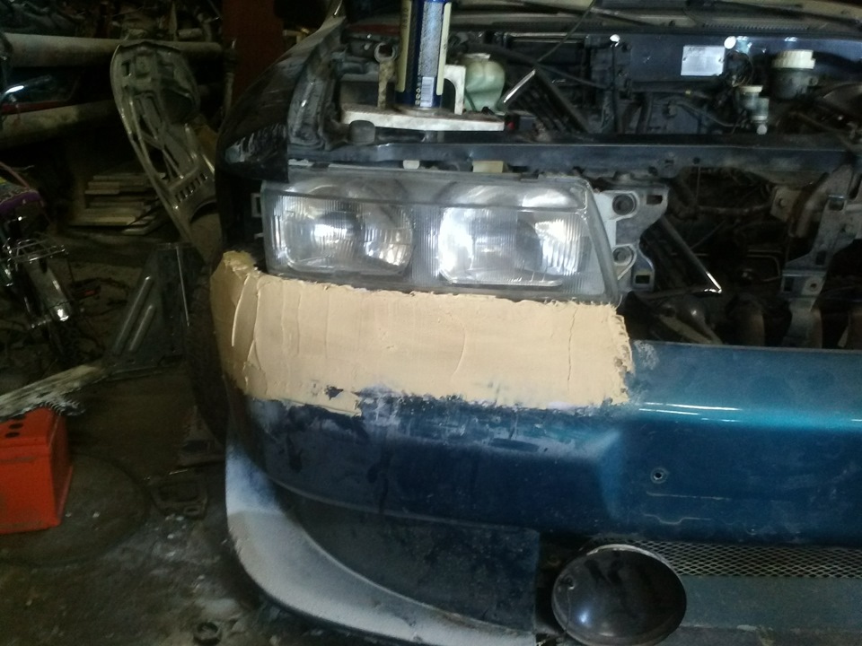 Установка бампера с ваз 2110 (тюнингованный) — Mitsubishi Galant (6G ...