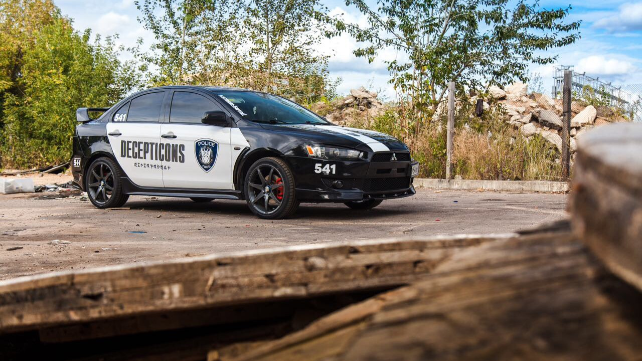 Mitsubishi Lancer Evolution x Police