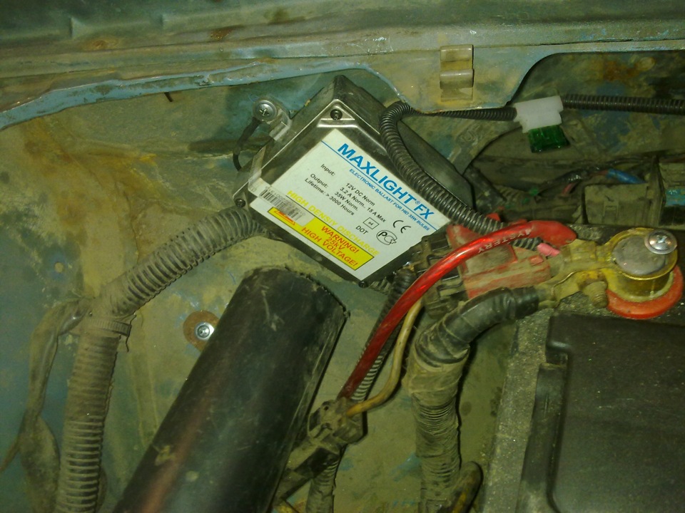 Биксенон — Nissan Sunny (B13), 1,4 л, 1993 года | тюнинг | DRIVE2