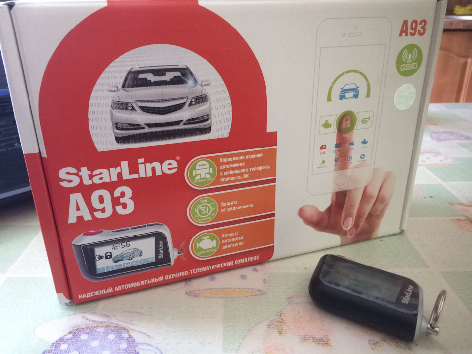 StarLine A93 GSM — Honda Accord (6G), 2,3 л, 2000 года | электроника ...