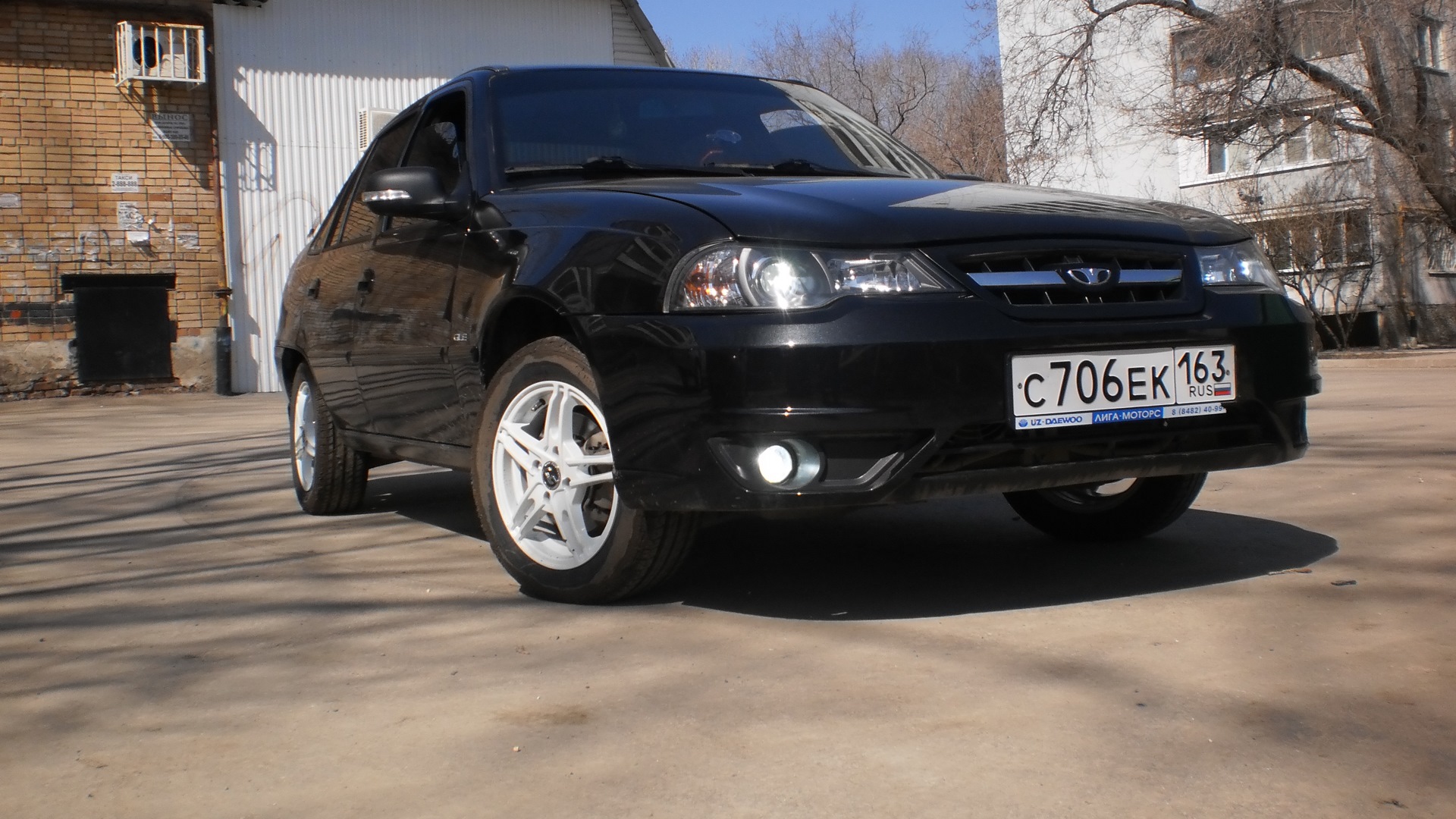 Daewoo Nexia (N150) 1.6 бензиновый 2012 | Black на DRIVE2