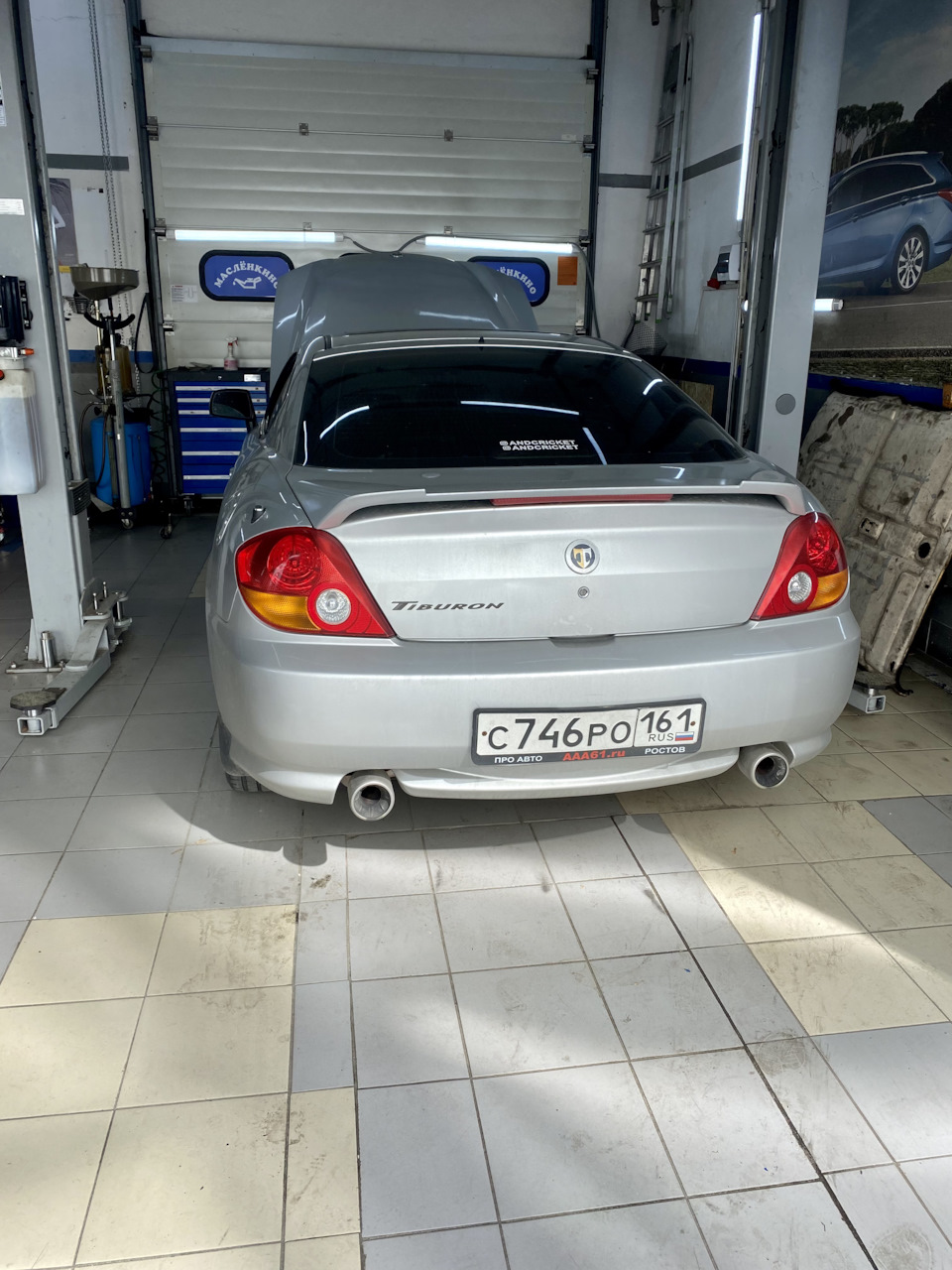 Радиатор+ масло+ ходовка — Hyundai Tiburon (GK), 2 л, 2003 года | поломка |  DRIVE2