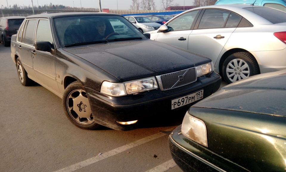 Случайная встреча в аэропорту Домодедово - Volvo 960, 2,9 л, 1995 года встреча D