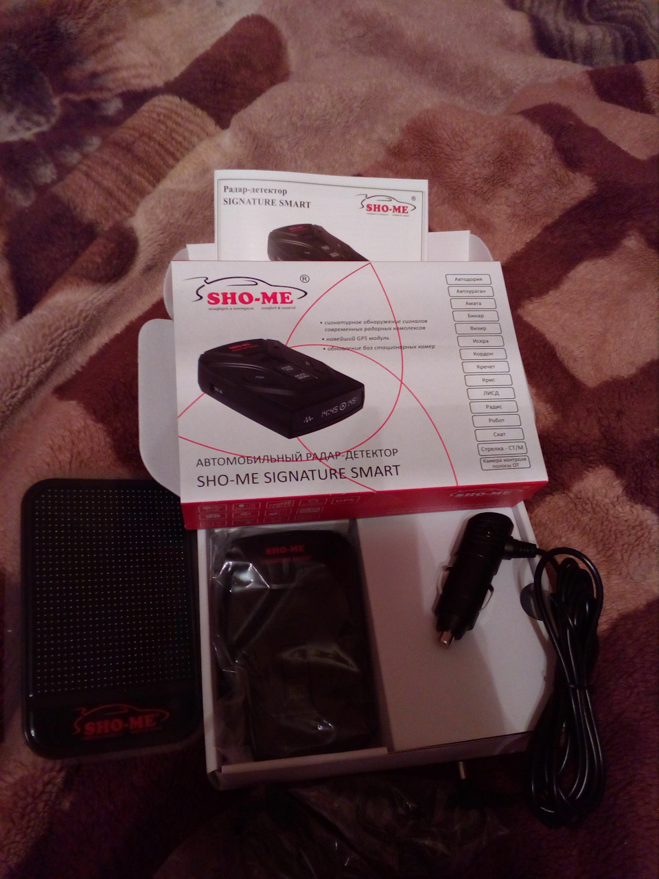 радар детектор SHO-ME SIGNATURE SMART — DRIVE2