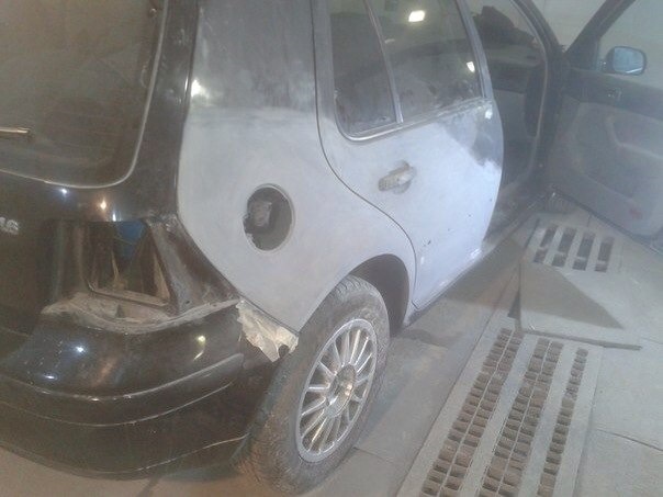 потекла стойка амортизатора — Volkswagen Golf Mk4, 1,6 л., 1999 года ...