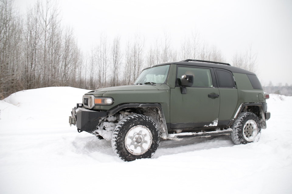 в Че — всегда лётная погода — Toyota FJ Cruiser, 4 л, 2014 года ...