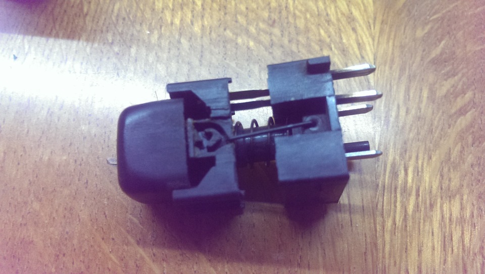 Устройство кнопки, замена лампочки на светодиод — ЗАЗ 1102, 1,2 л, 2001 ...