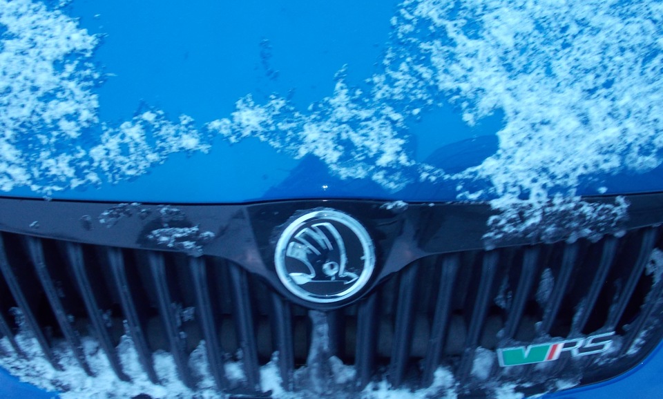 Замена логотипов Skoda — Skoda Fabia RS Mk2, 2012 года | аксессуары ...