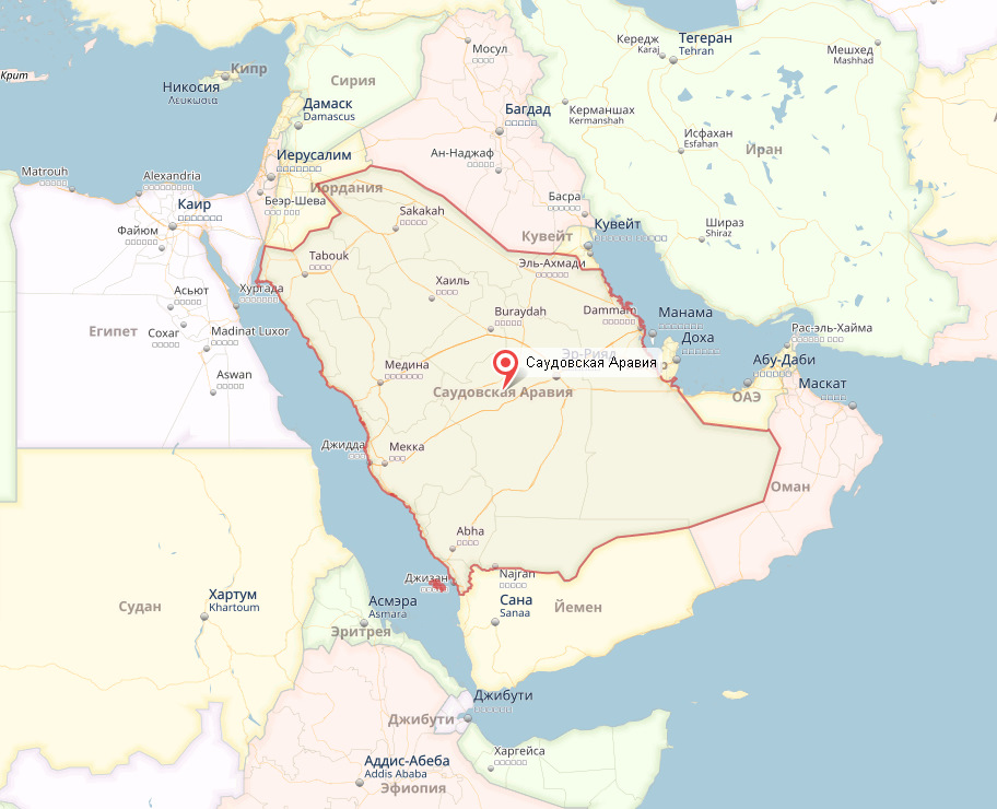 Саудовская аравия расположена. Столица Саудовской Аравии на карте. Саудовская Аравия границы на карте.
