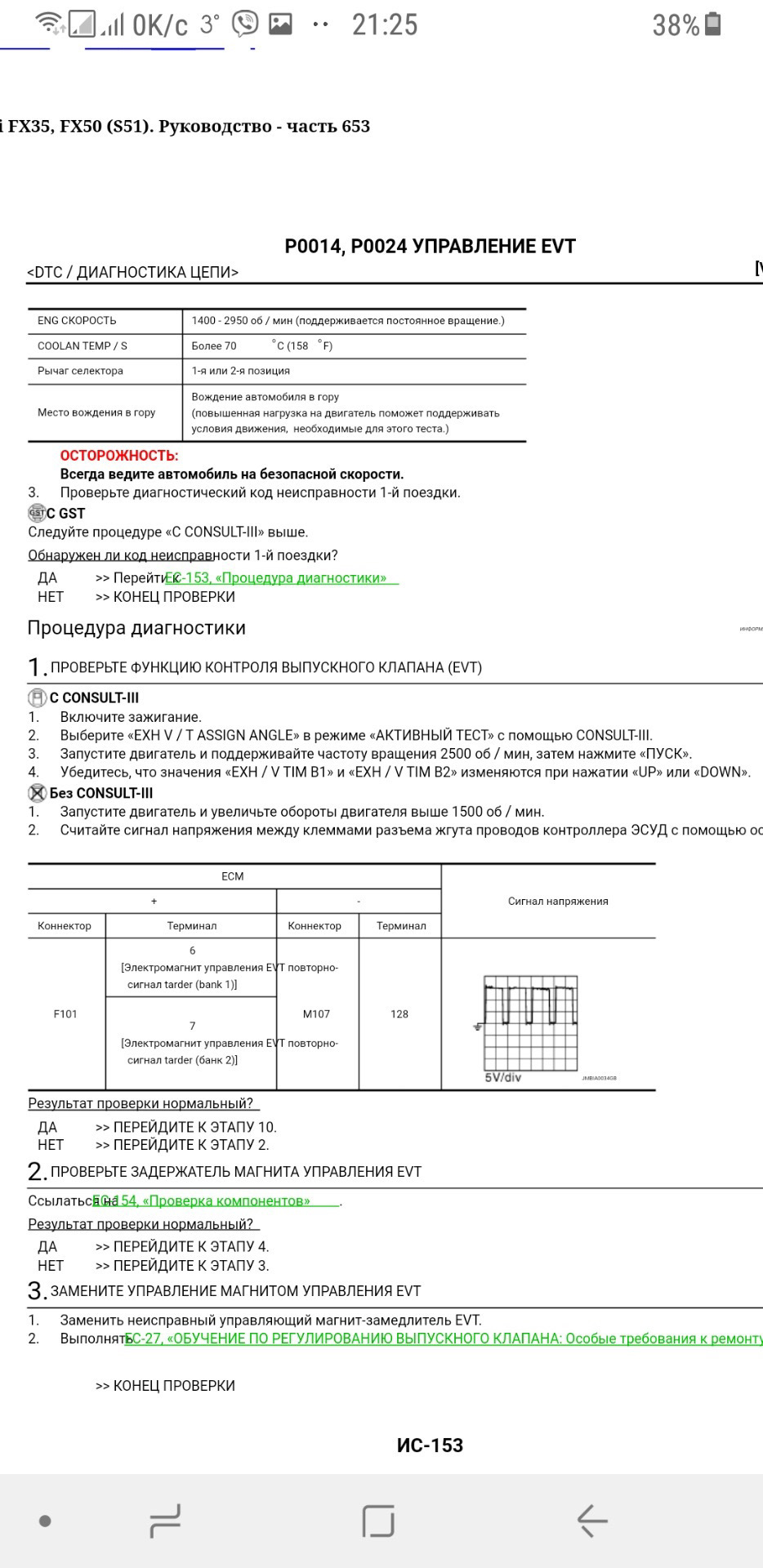 Фото в бортжурнале Infiniti EX