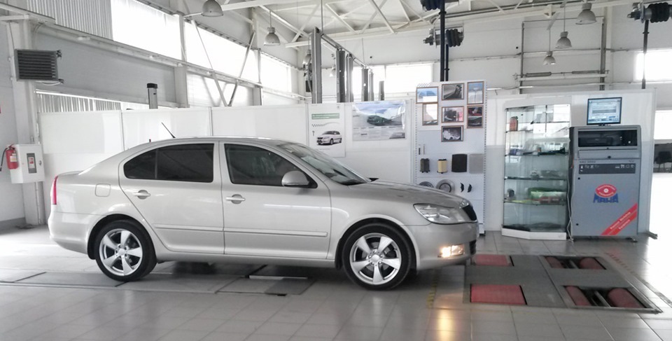 Убрать ппд skoda octavia а7