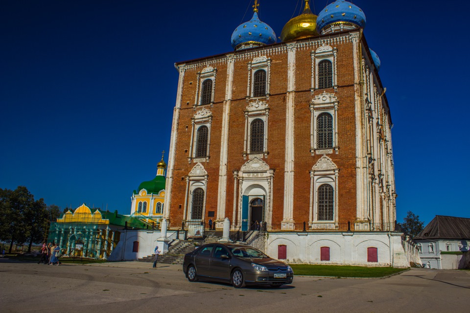 Рязань! Уютный Кремль! 26.09.2015 — Citroen C5 (1G), 2 л, 2006 года ...