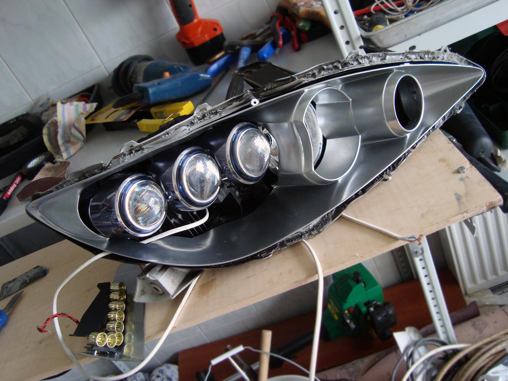 LED Headlight Part II Toyota Camry 24 2004 
