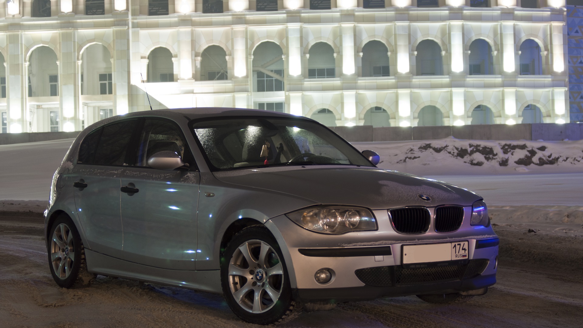 BMW 1 series (E81/E87) 1.6 бензиновый 2005 | Серебристая БЕЙБА на DRIVE2