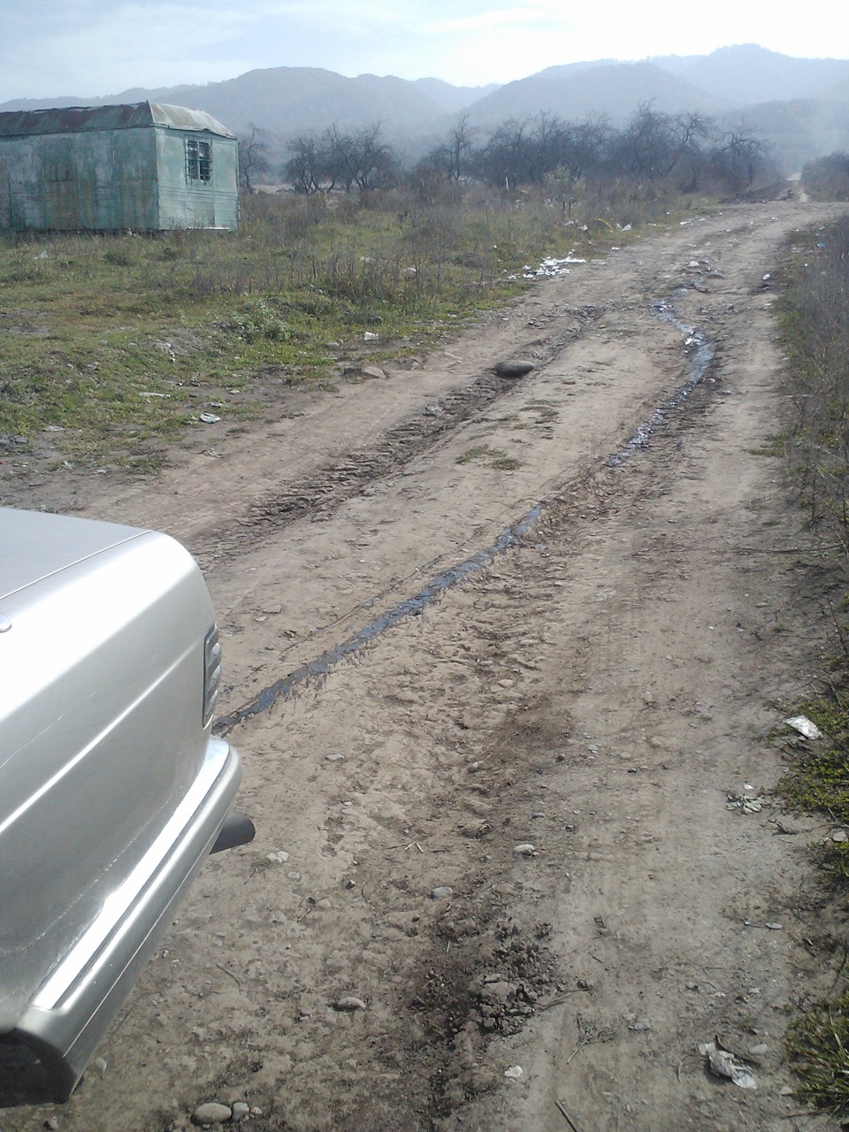 день сегодня не удался :( пробил поддон двигателя! — Mercedes-Benz S ...