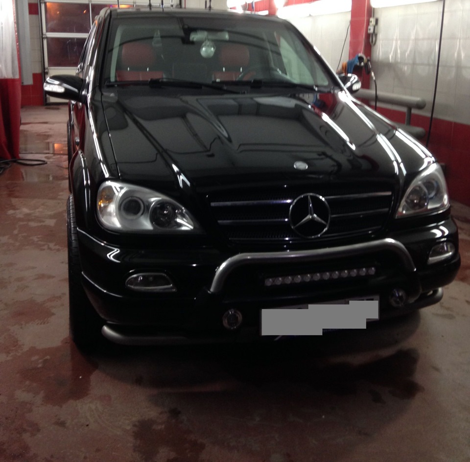 Кенгурятник Brabus Mercedes ml w163