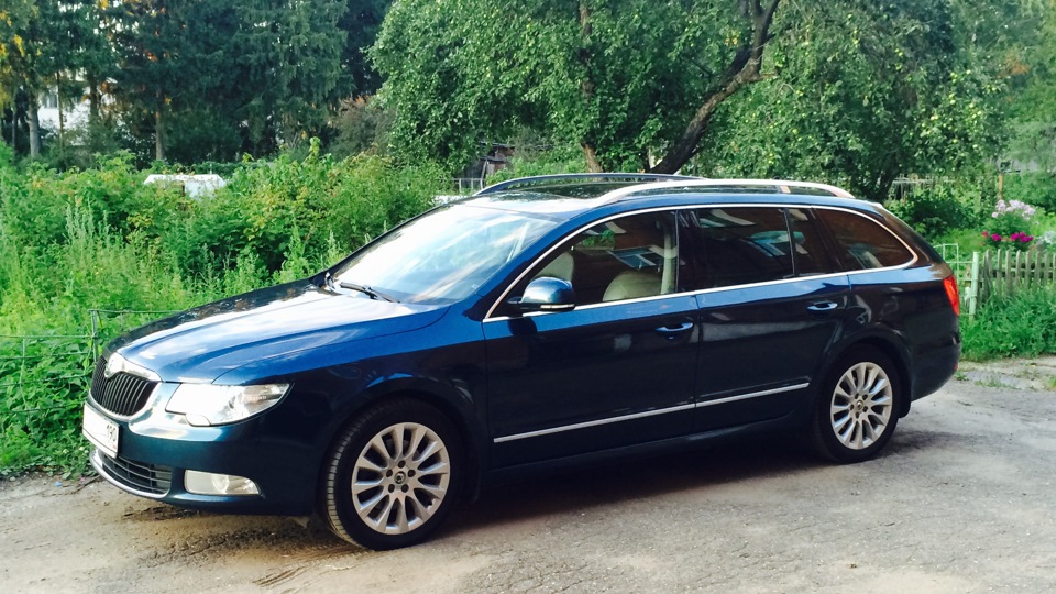 Skoda Superb Combi всепогодный телепортатор
