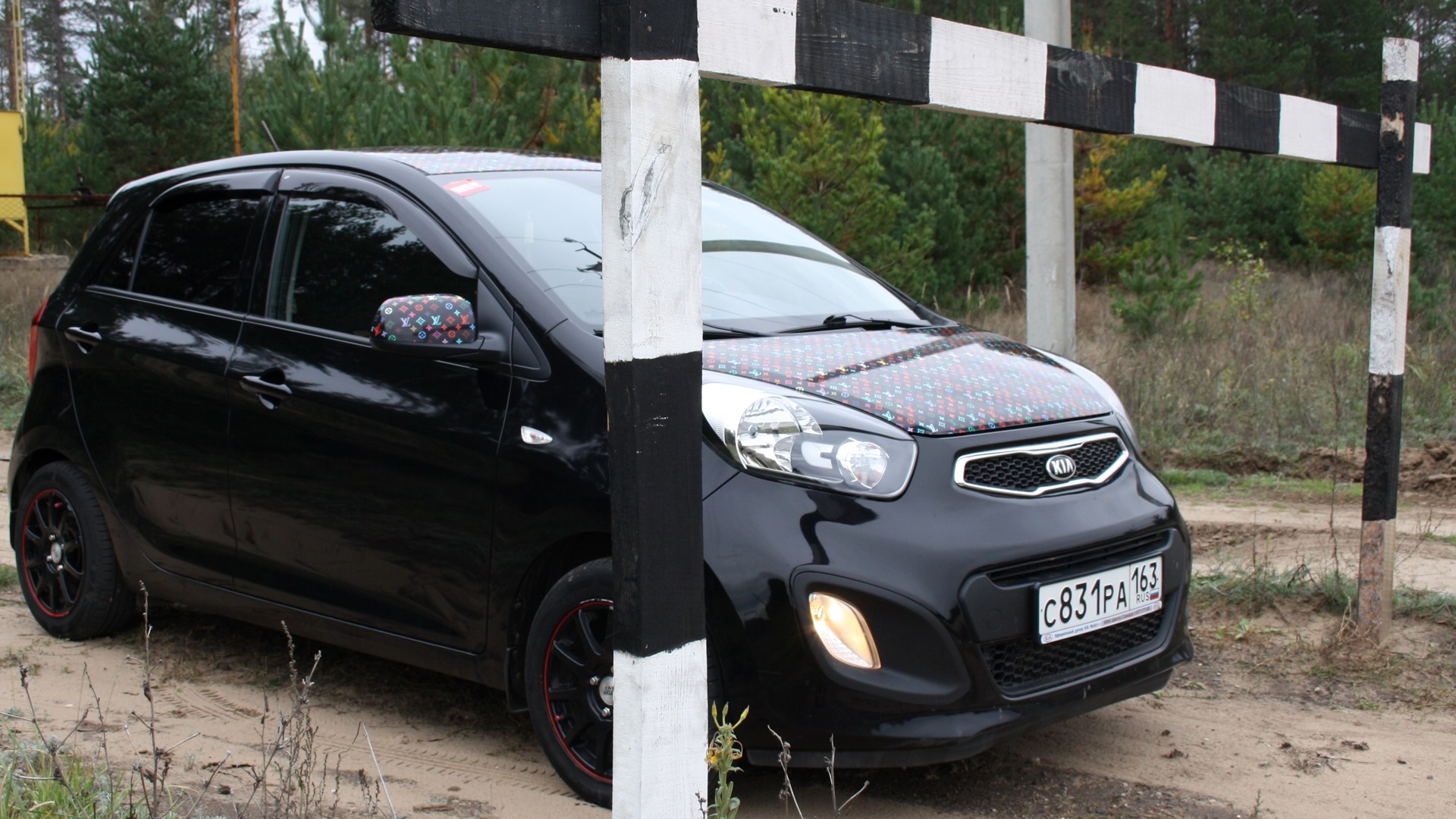 KIA Picanto (2G) 1.2 бензиновый 2012 | ♤ Louis Vuitton ♤ продан на DRIVE2