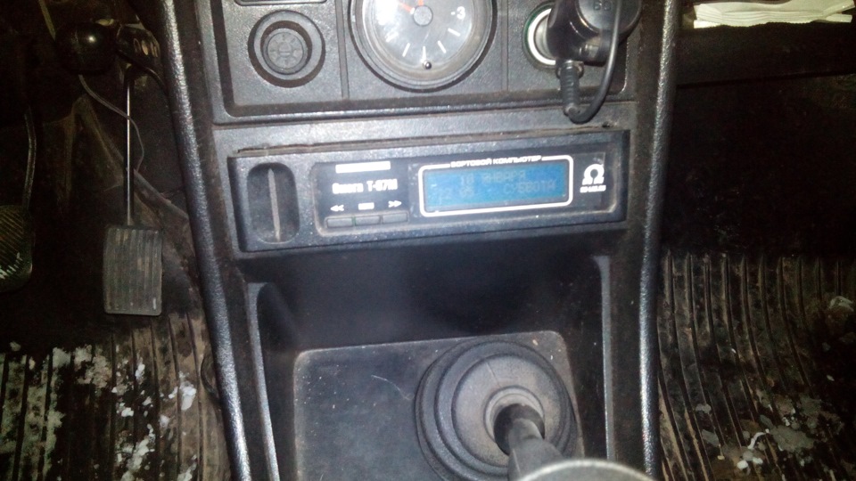 Бортовой компьютер "Омега T-07M" — Lada 21074, 1,6 л, 2010 года ...