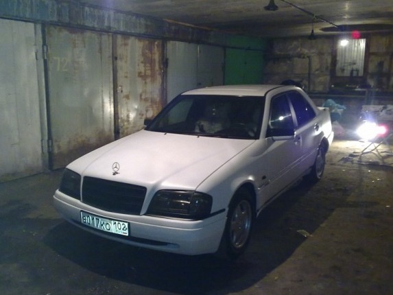 La garage — мерседес — винил белый мат — Le Garage на DRIVE2