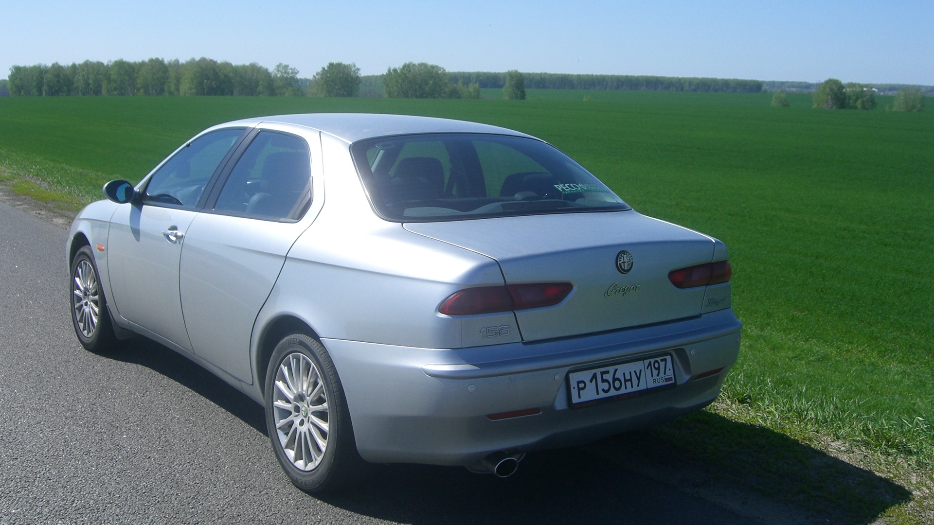 Alfa Romeo 156 2.0 бензиновый 2002 | Сaptain Silver на DRIVE2