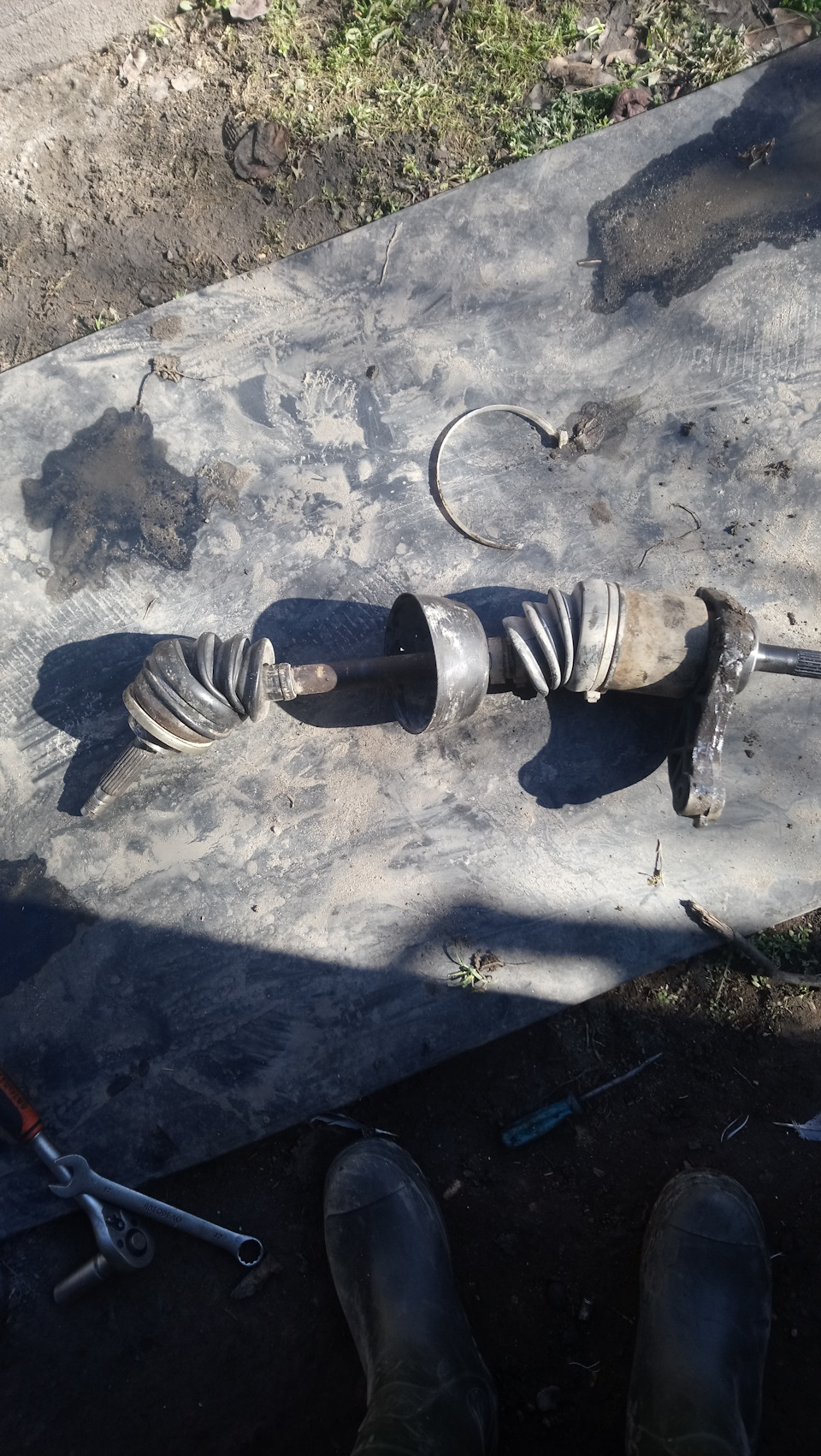 Замена шруса на ниве пеленга. — Lada 4x4 3D, 1,6 л, 1982 года | своими ...