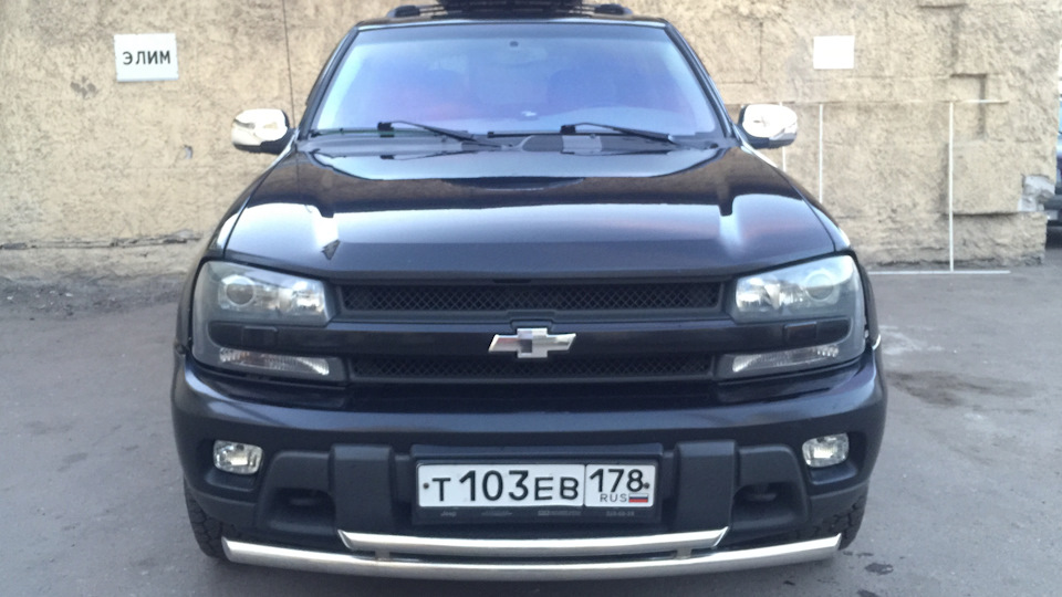 Chevrolet trailblazer аэрография