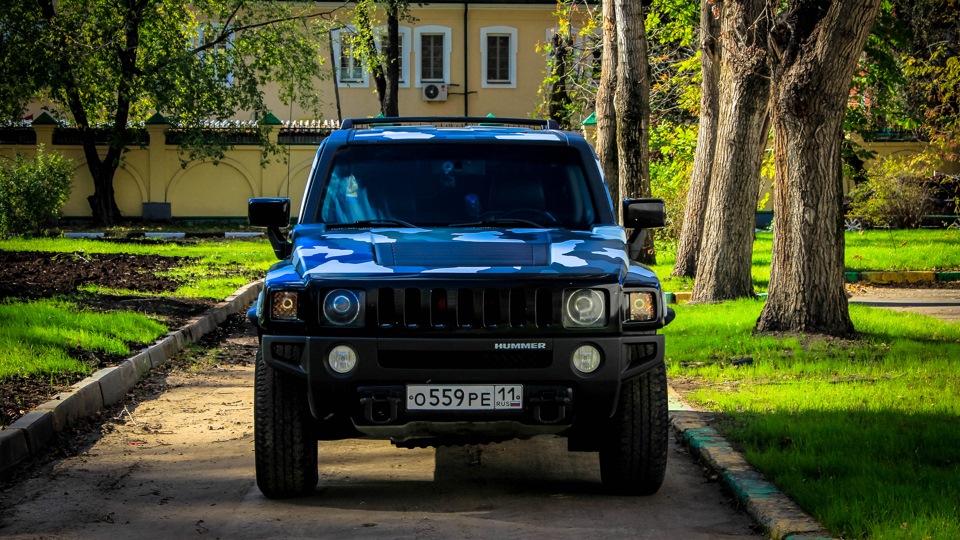 Hummer H3 3.7 бензиновый 2008 | Пятнистый Хозблок на DRIVE2