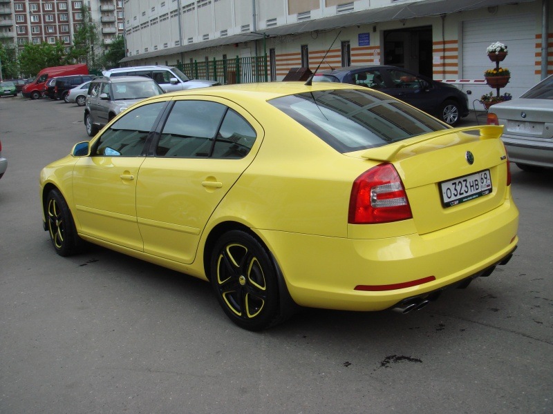 Octavia RS Лимонка