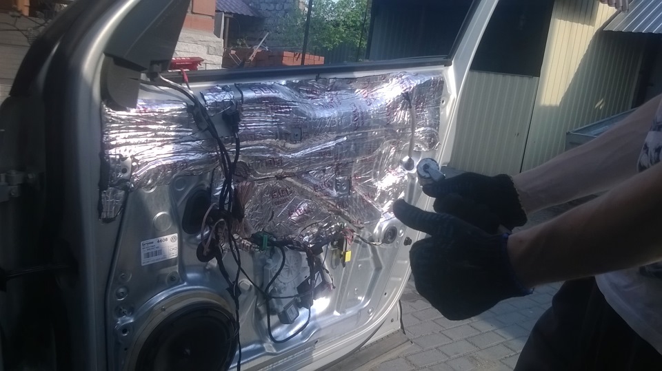 слушай обесшумка хороший у тебя!))) — Volkswagen Tiguan (1G), 1,4 л ...